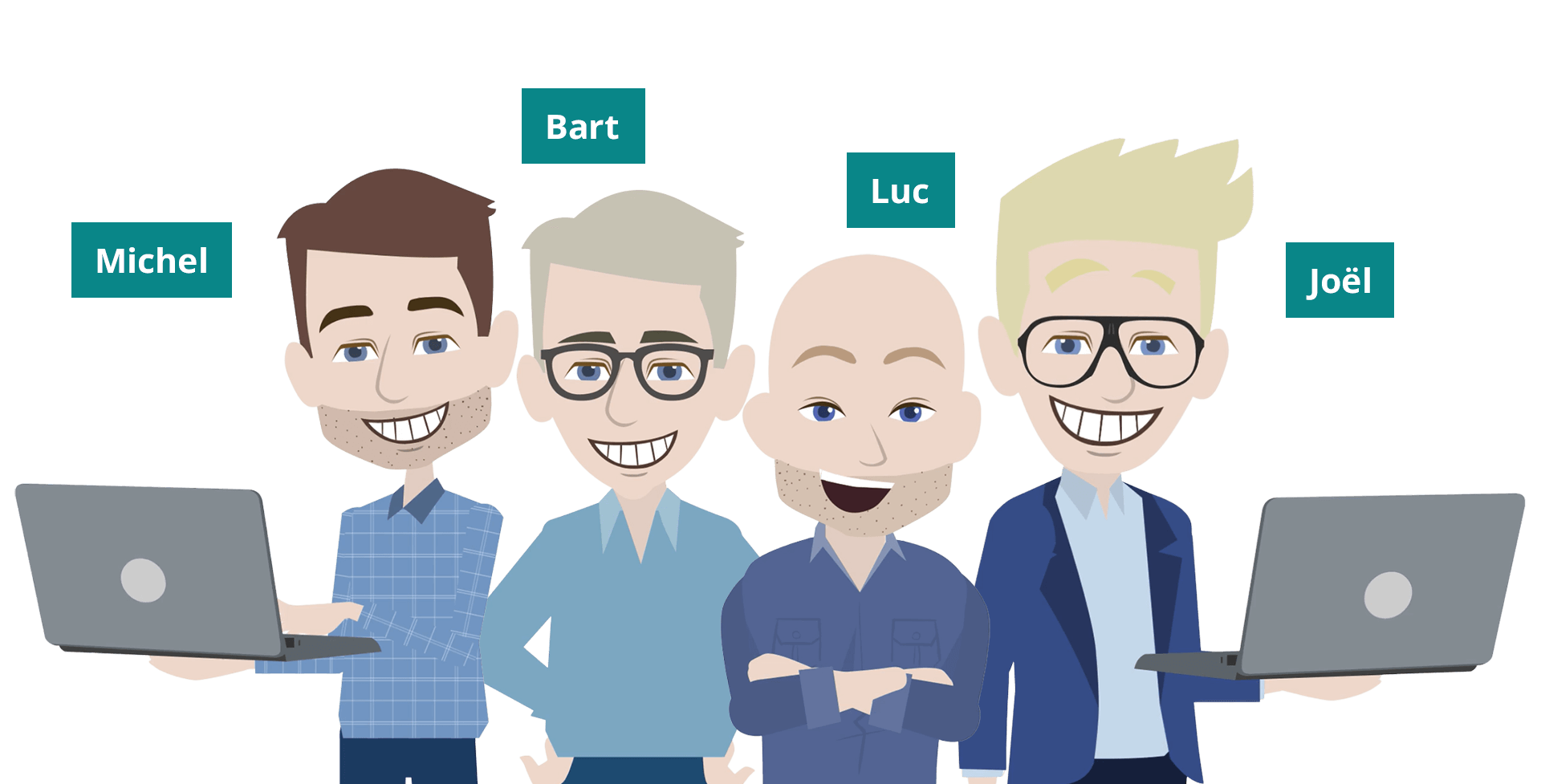 IT Solution Team Avatars