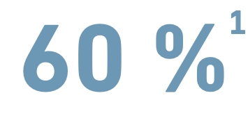 60 %